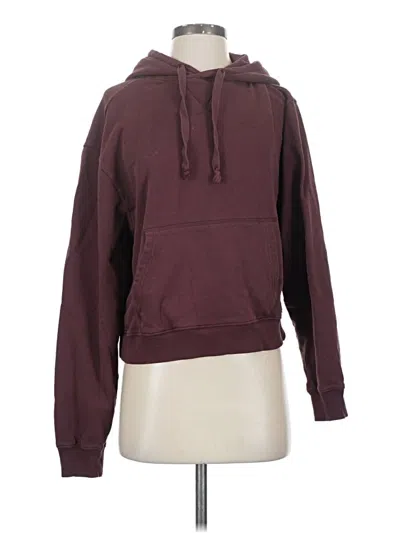 Pre-owned Z Supply Sweatshirt In Burgundy