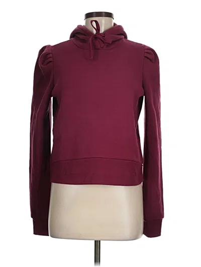 Pre-owned Z Supply Sweatshirt In Burgundy