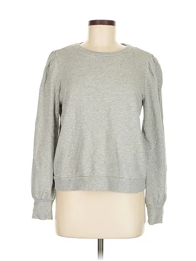 Pre-owned Z Supply Sweatshirt In Gray