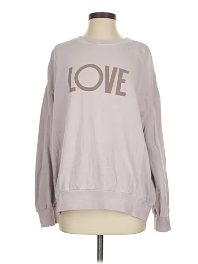 Pre-owned Z Supply Sweatshirt In Gray