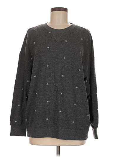 Pre-owned Z Supply Sweatshirt In Gray