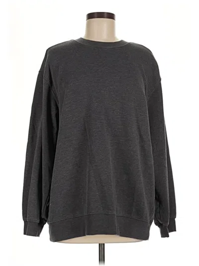 Pre-owned Z Supply Sweatshirt In Gray