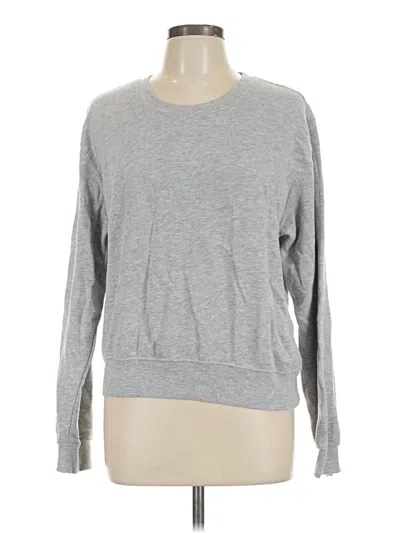 Pre-owned Z Supply Sweatshirt In Gray