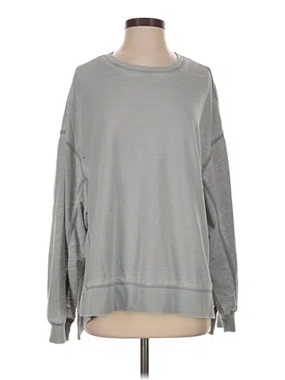 Pre-owned Z Supply Sweatshirt In Gray