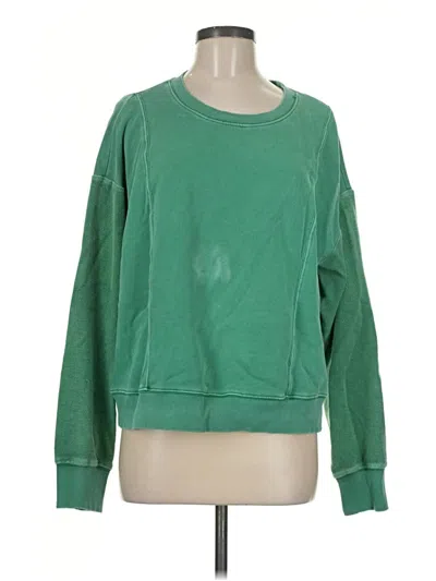 Pre-owned Z Supply Sweatshirt In Green