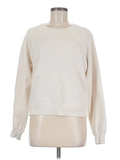 Pre-owned Z Supply Sweatshirt In Ivory