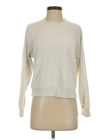 Pre-owned Z Supply Sweatshirt In Ivory
