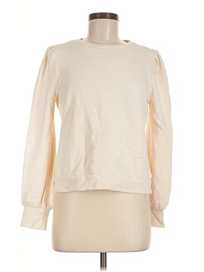 Pre-owned Z Supply Sweatshirt In Ivory