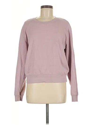 Pre-owned Z Supply Sweatshirt In Pink