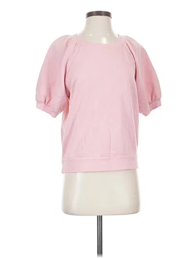 Pre-owned Z Supply Sweatshirt In Pink