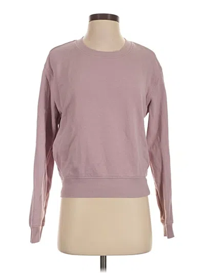 Pre-owned Z Supply Sweatshirt In Pink
