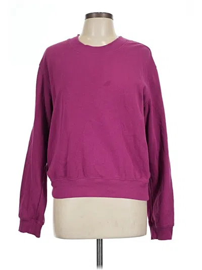 Pre-owned Z Supply Sweatshirt In Purple