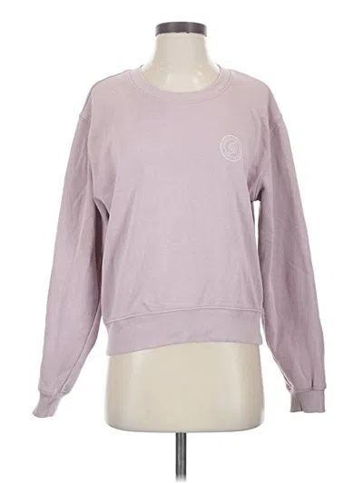 Pre-owned Z Supply Sweatshirt In Purple