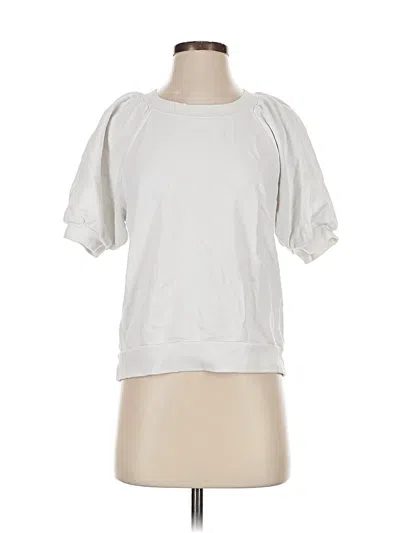 Pre-owned Z Supply Sweatshirt In Silver