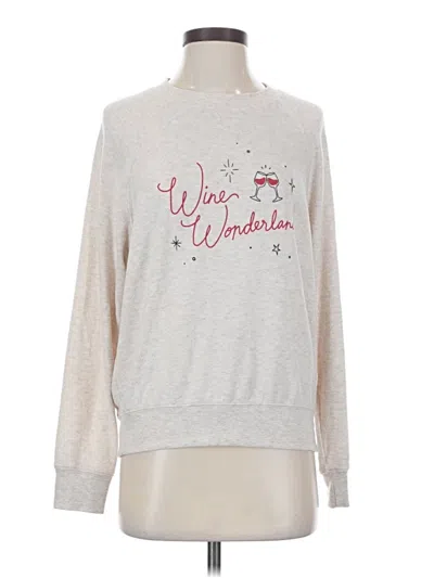 Pre-owned Z Supply Sweatshirt In Silver