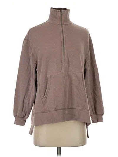 Pre-owned Z Supply Sweatshirt In Tan