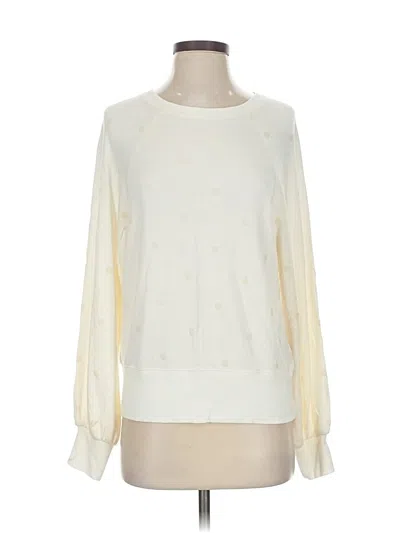 Pre-owned Z Supply Sweatshirt In White