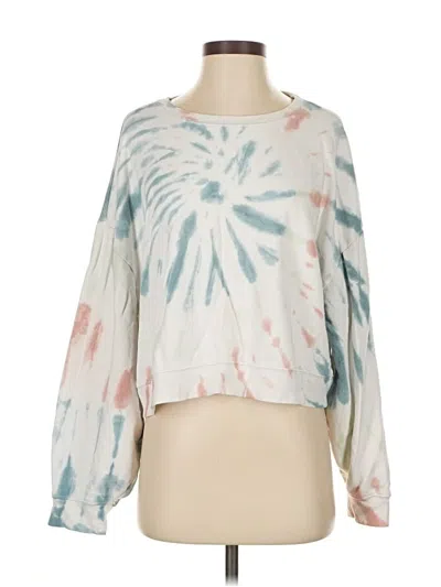 Pre-owned Z Supply Sweatshirt In White