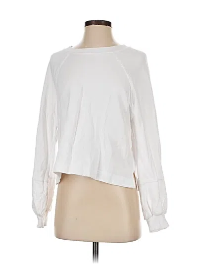 Pre-owned Z Supply Sweatshirt In White