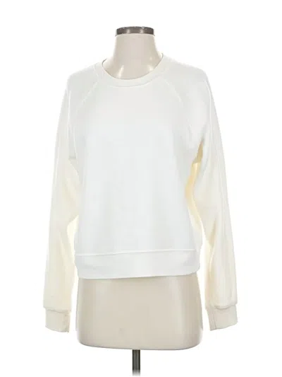 Pre-owned Z Supply Sweatshirt In White