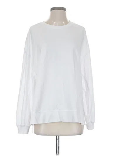 Pre-owned Z Supply Sweatshirt In White