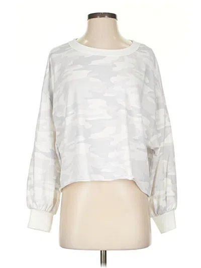 Pre-owned Z Supply Sweatshirt In White