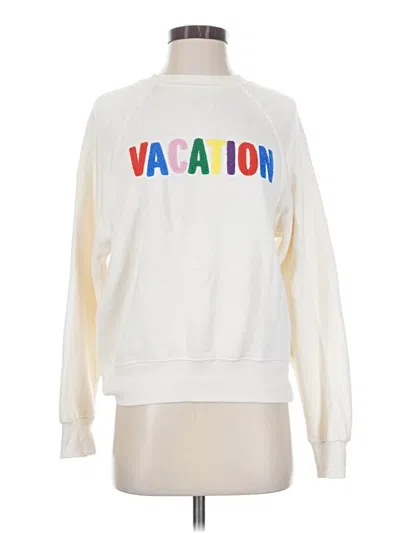 Z Supply Sweatshirt In White