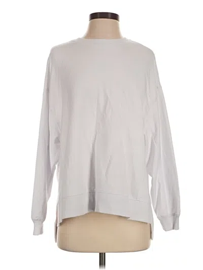 Pre-owned Z Supply Sweatshirt In White