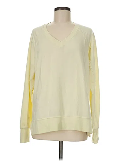 Pre-owned Z Supply Sweatshirt In Yellow