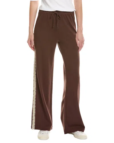 Z Supply Take All Sweatpant In Brown