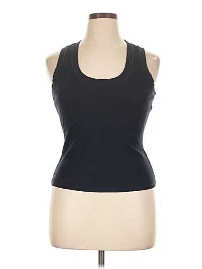 Pre-owned Z Supply Tank Top Black Halter Neckline Tops