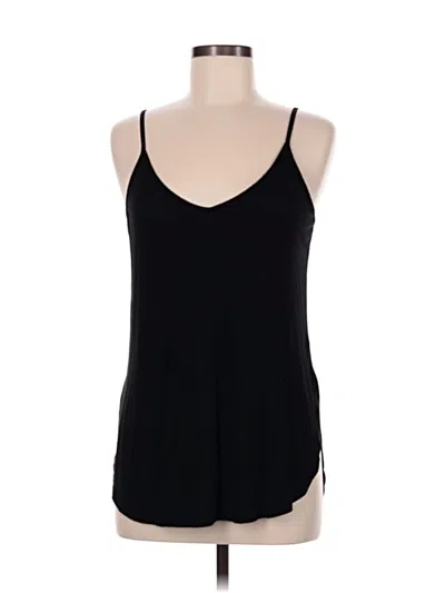 Pre-owned Z Supply Tank Top Black Halter Neckline Tops
