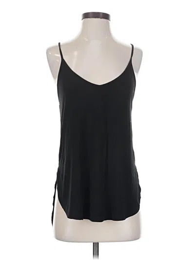 Pre-owned Z Supply Tank Top Black Halter Neckline Tops