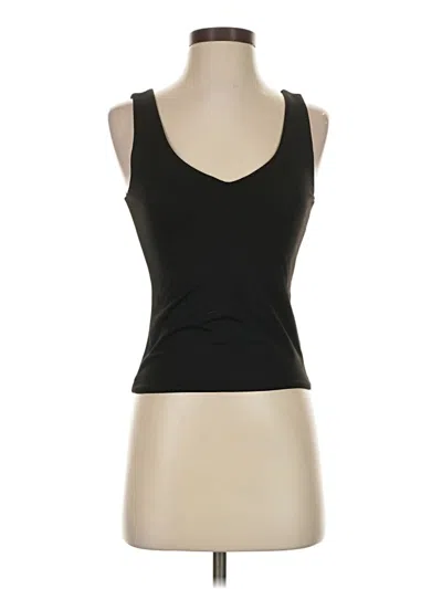 Pre-owned Z Supply Tank Top Black Strapless Neckline Tops