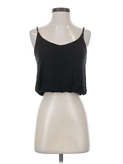 Pre-owned Z Supply Tank Top Black Strapless Neckline Tops