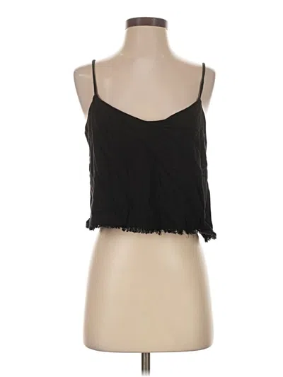 Pre-owned Z Supply Tank Top Black Strapless Neckline Tops