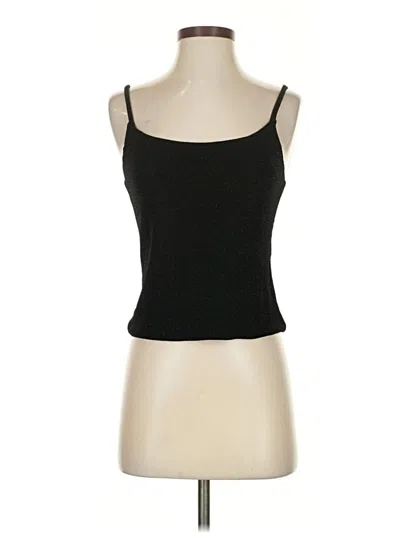 Z Supply Tank Top Black Sweetheart Neckline Tops