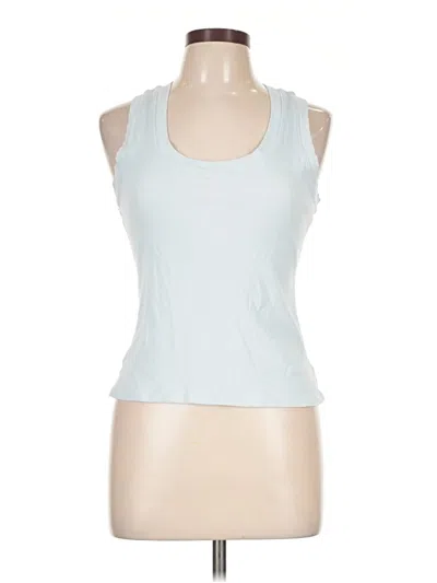 Pre-owned Z Supply Tank Top Blue Halter Neckline Tops