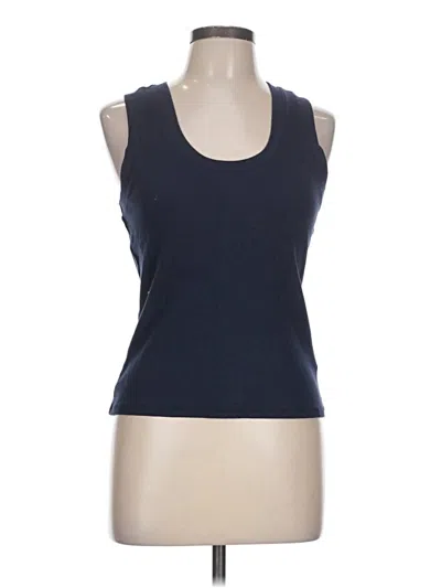Pre-owned Z Supply Tank Top Blue Strapless Neckline Tops