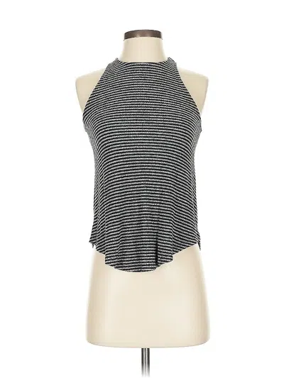 Pre-owned Z Supply Tank Top Gray Halter Neckline Tops