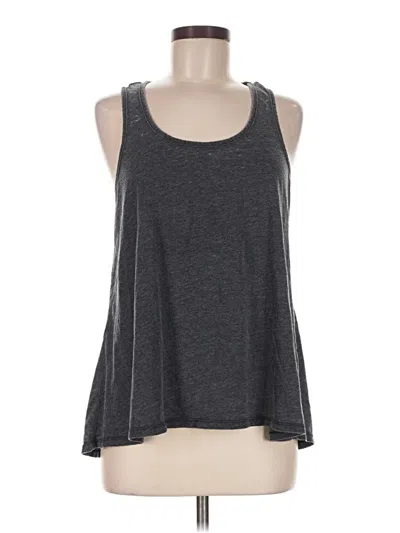 Pre-owned Z Supply Tank Top Gray Halter Neckline Tops