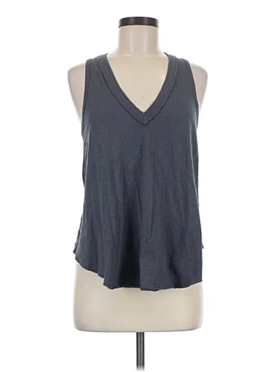 Pre-owned Z Supply Tank Top Gray Plunge Neckline Tops