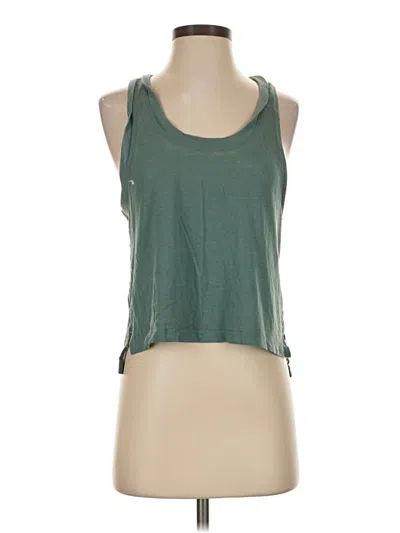 Pre-owned Z Supply Tank Top Green Halter Neckline Tops