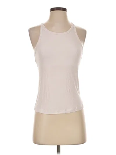 Pre-owned Z Supply Tank Top Ivory Halter Neckline Tops