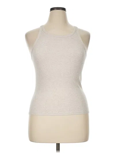 Pre-owned Z Supply Tank Top Ivory Halter Neckline Tops