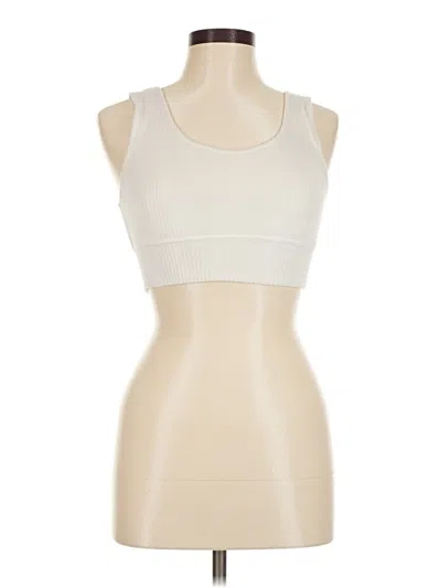 Pre-owned Z Supply Tank Top Ivory Strapless Neckline Tops
