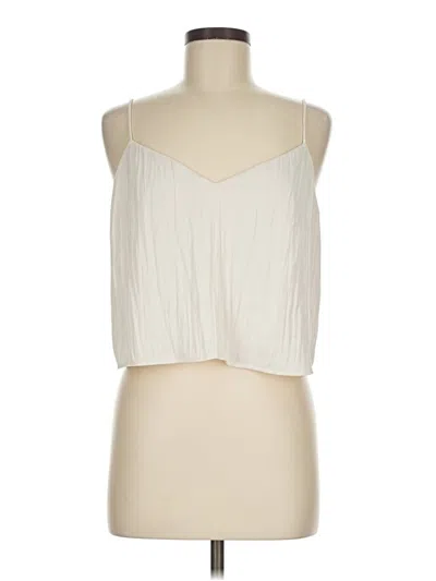 Pre-owned Z Supply Tank Top Ivory Strapless Neckline Tops