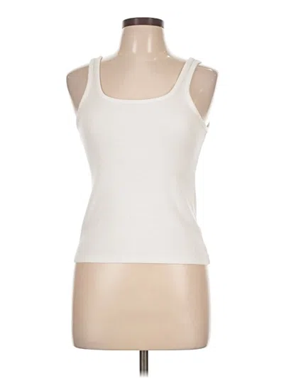 Pre-owned Z Supply Tank Top Ivory Strapless Neckline Tops In White