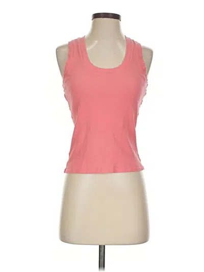 Pre-owned Z Supply Tank Top Pink Halter Neckline Tops
