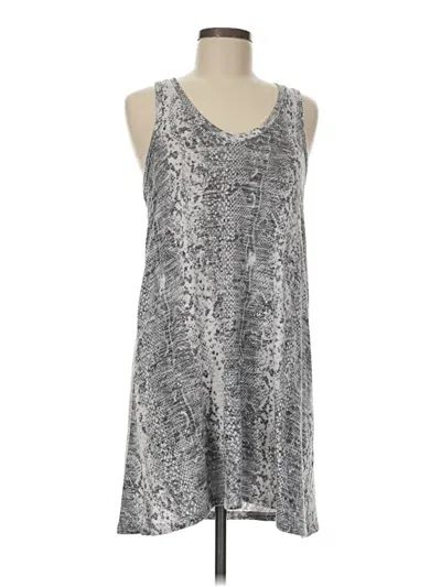 Pre-owned Z Supply Tank Top Silver Halter Neckline Tops